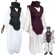 Men's Cosplay Anime Jujutsu Kaisen Choso Costume Halloween Fancy Outfits Red L