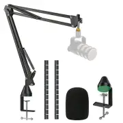 Rode Stand with Pop Filter - Microphone Boom Arm with Foam Windscreen Improve