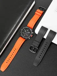 在飛比找Yahoo!奇摩拍賣優惠-代用錶帶 橡膠手錶帶代用魯美諾斯LUMINOX雷美諾時374