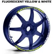 SUZUKI BURGMAN 400 TWO COLOURS WHEEL RIM STRIPES DECALS TAPE STICKERS BIKE KIT