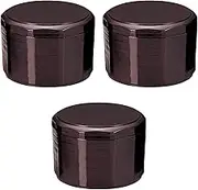 Set of 3 [TA] Wood Carving Rice Cooker Tamaru (Inner Vermilion) (Medium) [5.5 x 3.8 (7.9) cm] | Rice Cooker, Heat Resistant ABS Resin, Heat Resistant, Setomonohonpo