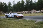 Jacky Ickx Lucien Bianchi Ford GT40 Sports Car 1968 Racing Old Photo 1