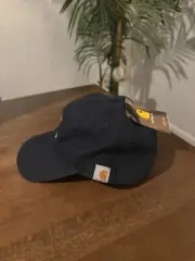Carhartt Hat Navy Blue Cap Adjustable LEAD Logo Learn Empower Aspire Develop