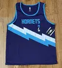 Men's UNK Ultra GAME Charlotte Hornets LaMelo Ball #2 Sleeveless Shirt NWT XL