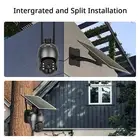 1080P Full HD Outdoor Security Camera Outdoor Solar Battery Powered Home Ca New