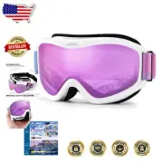 JULI Snowboard Goggles - Unisex, Helmet Compatible with Professional Ventilation