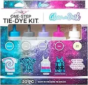 Tulip Glow in The Dark Cosmic Galaxy 4-Color Tie-Dye Kit with Glow Mix
