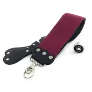 G.B.S Barber Strop 3in X 26in Premium Leather Strap for Razors with leather balm