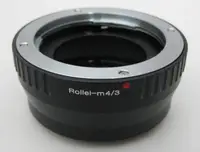 在飛比找Yahoo!奇摩拍賣優惠-Rollei QBM鏡頭轉Micro M 43 M4/3相機