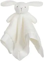 Apricot Lamb Snuggler Plush Infant Stuffed Animals Bunny Security Blanket Nursery Character Blanket (Green Bunny, 14 Inches)