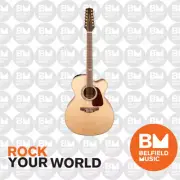 Takamine G70 Acoustic Guitar 12-String Jumbo Natural Pickup Cutaway TGJ72CE12NAT