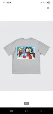 Uniqlo x CPFM Spongebob Squarepants UT Graphic Tee Gray
