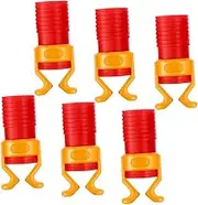 6pcs Screw Holder Gripper Tool for Woodworking Secure Plastic Screw Clamp Easy to Use Drill Bit Holder Efficient Fixing for DIY and Professional Projects