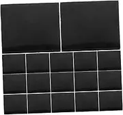 ZUNOXAZ 20Pcs Heavy Duty Double Sided Adhesive Hook and Loop Tape for Automotive Use Strong Fasteners for Car Mats Easy Installation Invisible Design Squares