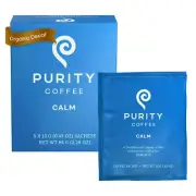 Purity Coffee CALM Decaf Medium Roast Organic Coffee - USDA Certified Organic...