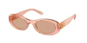 Miu Miu MU06ZS 13T1P1 Men's Sunglasses Brown Size 50