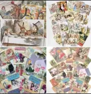 Alice In Wonderland Paper Quotes Pictures For Junk Journals Scrapbooks Crafts #8