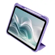 Techxtras Shock Resistant Tri-Folding Tablet Case for iPad 10.9" Lavender