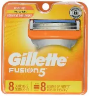 Gillette Men's Razor Blade Refill Cartridge Fusion 5 Power Glide 8ct Pack of 2