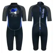 LayaTone Kids Wetsuit 3/2mm Neoprene Full Body Kids Wet Suits One Piece Sz 3-4