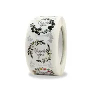 500PCS/roll Seasonal Changes Color Labels Thank You Sticker Sealing Paper Stationery Office Supply Decoration Scrapbooking Stickers
