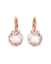 Swarovski Bella V Crystal Drop Earrings in Gold Tone