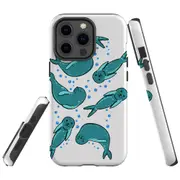 For Apple iPhone 13 Pro Max Case, Armour Back Cover, Baby Seals