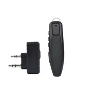 Walkie Talkie Wireless Bluetooth Ptt Headset Earpiece Hands-free K Plug For Microphone Headset Adapter