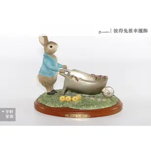 【現貨】Peter Rabbit 彼得兔推車擺飾 波麗娃娃 工藝品｜居家庭院裝飾 品牌收藏 。宇軒家居生活館。