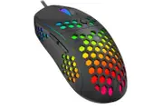 Havit MS878 RGB Backlit Honeycomb 10000 DPI Gaming Mouse (Black)