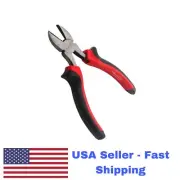 8" High Power Diagonal Cutting Plier, Chrome Vanadium Steel, Non-Slip Hands.