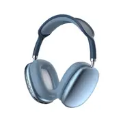 Wireless Bluetooth Headphone TWS Headworn Earphones Noise Reduction Headset-Blue