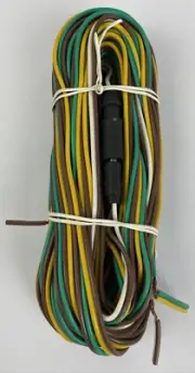 25" Wiring Harness Male / Female 4 Pole Connections Flat Wire Connection Kit NEW