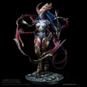 180mm Resin Model Figure Queen Of Ecstasy Figure Unassembled Unpainted
