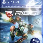 PS4游戲實體光盤 RIGS 機械化戰斗聯盟 新世紀戰甲大賽 港版中文