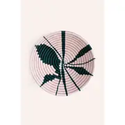indego africa Leaf Plateau in Pink And Green at Nordstrom, Size Medium