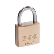 ABUS 65/30 Security Padlock 6530KA1 Brass Keyed Alike