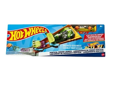 Hot Wheels Action Vertical Power Launch Assemble Car Toy 4 Age Above New