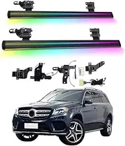 BJOHQ Electric Running Boards Compatible for Mercedes-Benz GLS 2016-2019 with Light, SUV, Off-Road & Pickup Trucks - Retractable Truck Steps & Nerf Bars