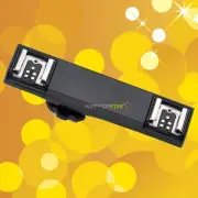 1 to 2 E-TTL TTL Hot Shoe Coldshoe Splitter Extend Bracket For Canon R3 R5 R6 5D