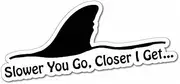 Slower You GO Sticker Aussie Car Flag 4x4 Funny Ute