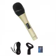 Metal KSM9 Cardioid Handheld Microphone Dynamic Mic Gold Black Color