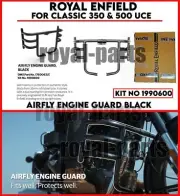 Royal Enfield ''AIRFLY ENGINE GUARD'' BLACK For Classic 350 & 500 UCE