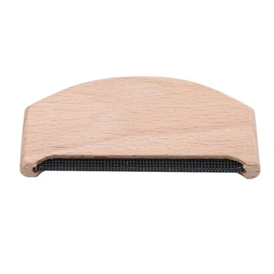 Wool Comb Wooden Pilling Fuzz Fabric Lint Remover Clothing Brush Tool for3155