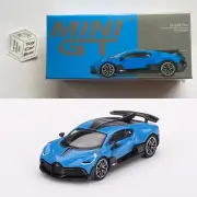 Mini GT #601 - Bugatti Divo (Blue - 1/64 Scale Boxed) M93+