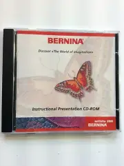 BERNINA Artista 200 Instructional Presentation CD - ROM