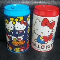 在飛比找蝦皮購物優惠-圓柱Hello Kitty可樂存錢筒凱蒂貓正版
