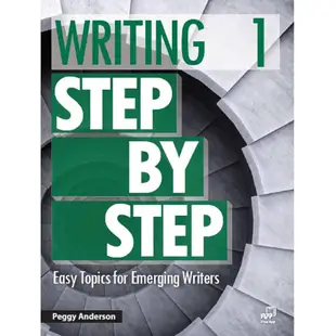 Writing Step by Step 1 (Student Book with Workbook)/Peggy Anderson 文鶴書店 Crane Publishing