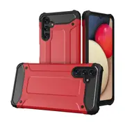 MCC Shockproof Samsung Galaxy A13 5G Heavy Duty Tough Case Cover A136 [Red]