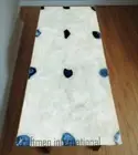 white quartz table top, custom table, home decor furniture, semiprecious Stone